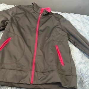 Women's Gray and Pink Jacket